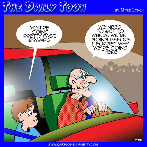 Cartoon: Old age (medium) by toons tagged pensioners,ageing,forgetfulness,pensioners,ageing,forgetfulness