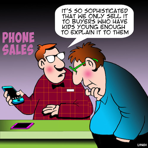 Cartoon: Smart phone (medium) by toons tagged iphones,smart,phones,kids,technology,telecommunications,sophistication,latest,phone,sales,iphones,smart,phones,kids,technology,telecommunications,sophistication,latest,phone,sales