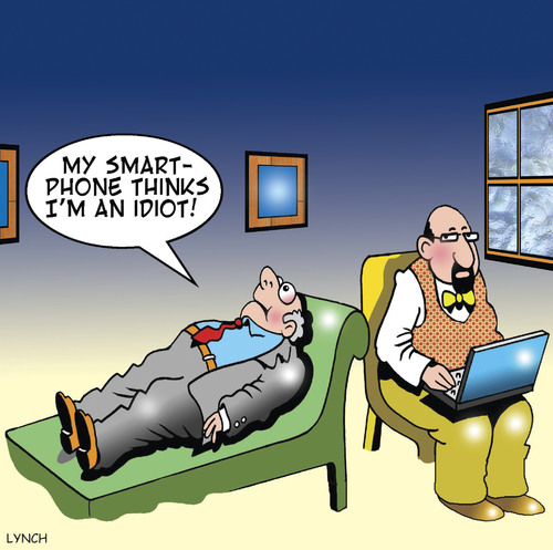 Cartoon: Smartphone (medium) by toons tagged smartphone,mobile,phone