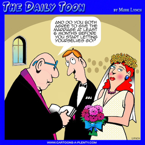 Cartoon: Wedding vows (medium) by toons tagged wedding,vow,marriage,promises,wedding,vow,marriage,promises