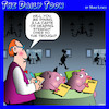 Cartoon: A la carte (small) by toons tagged pigs,swine,swill,la,carte,dining,restaurants,buffet,animals