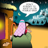 Cartoon: Airbnb (small) by toons tagged airbnb,hotel,rooms,bethleham,birth,of,jesus,christmas,cheap,hotels