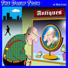 Cartoon: Antiques (small) by toons tagged aging,population,pensioners,old,man,antique,mirror