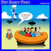 Cartoon: Business class (small) by toons tagged airline,crash,premium,business,class,life,raft