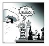 Cartoon: chess men (small) by toons tagged chess,games,war