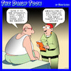 Cartoon: Eat drink be merry (small) by toons tagged doctors,terminal,illness,obesity