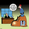 Cartoon: Elevator shoes (small) by toons tagged shoes,elevator,short,people,midget