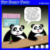 Cartoon: Endangered species (small) by toons tagged pandas,sex