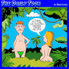 Cartoon: Garden of Eden (small) by toons tagged seeing,new,people,separation,breaking,up