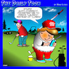 Cartoon: Golfing Trump (small) by toons tagged donald,trump,launch,codes,golf,auto,correct,lunch