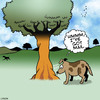 Cartoon: Got mail (small) by toons tagged dog,sniffing,dogs,got,mail,texting,email