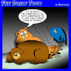 Cartoon: Hibernation (small) by toons tagged bears,hibernation,talk,things,over,sleep,on,it