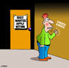 Cartoon: idiot wanted (small) by toons tagged employment,jobs,idiots,morons