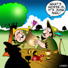 Cartoon: junk mail (small) by toons tagged junk,mail,robin,hood,sherwood,forest,medievil,spam,unwanted,bow,and,arrow,archery,email,documents,merry,men,texting