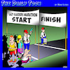 Cartoon: Lazy people (small) by toons tagged marathon,running,lazy,slacker,fun,run,racing,sport