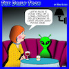 Cartoon: Light years (small) by toons tagged aliens,light,years,away