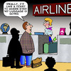 Cartoon: Lost luggage (small) by toons tagged airlines,luggage,air,travel,lost,and,found