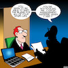Cartoon: Management material (small) by toons tagged dishonesty,management,material,promotion