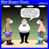 Cartoon: Marquess of Queensberry Rules (small) by toons tagged boxers,boxing,covid,19,social,distancing,facemasks,sport