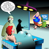 Cartoon: Midwife (small) by toons tagged midwife,midhusband,maternity,delivery,room,pregnant,giving,birth