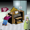 Cartoon: Organ donor (small) by toons tagged organ,donor,transplants,music,hospitals,medical,player,piano,recitals,doctors,musical,instrument