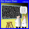Cartoon: Passwords (small) by toons tagged complicated,passwords,pin,number,professors,equation