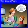 Cartoon: Play outside (small) by toons tagged social,media,go,play,outside,ipad