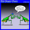 Cartoon: Praying Mantis (small) by toons tagged praying,mantis,beheaded,insects