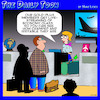Cartoon: Premium passengers (small) by toons tagged airline,passengers,travel,coach,first,class,check,in,economy
