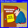 Cartoon: Procrastinate (small) by toons tagged procrastinator,ditherer,aa