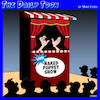 Cartoon: Puppet theater (small) by toons tagged sex,sells,puppets,live,shows,strip,club,punch,and,judy
