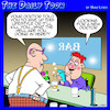 Cartoon: Self diagnosis (small) by toons tagged drunk,drinking,smoking,lifestyle,doctors,orders