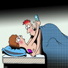 Cartoon: Sexting (small) by toons tagged mobile,phones,texting,sexting,smart,iphone