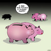Cartoon: Sugar daddy (small) by toons tagged piggy,bank,sugar,daddy,pigs