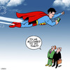 Cartoon: Super texter (small) by toons tagged texting while driving