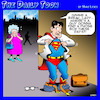 Cartoon: Superman changing (small) by toons tagged superman,naked,phone,box,booth,super,hero