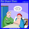 Cartoon: Surgery stitches (small) by toons tagged surgery,hiccups,operation,medical,procedures