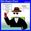 Cartoon: The invisible man (small) by toons tagged facial,recognition,invisible,smart,phone,security