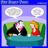 Vampires (small) Cartoon: Vampires (small) by toons tagged tinder,blood,types
