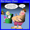 Cartoon: Weight loss pills (small) by toons tagged gym,weight,loss,pills,exercise,obesity,fat,overweight