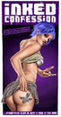 Cartoon: Inked Confession (small) by toonsucker tagged girl,sexy,tattoo,comic,poster,rock,music,skin