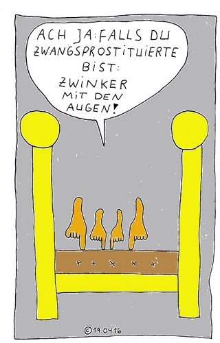 Cartoon: Im Bett 49 (medium) by Müller tagged imbett,inbed,prostituierte