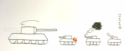 Cartoon: Panzer (medium) by Müller tagged panzer,tanks