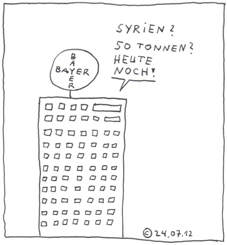 Cartoon: Syrien (medium) by Müller tagged syrien,syria