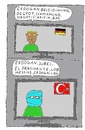 Cartoon: Erdogallah (small) by Müller tagged erdogan,türkei,satire,humor,toleranz