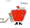 Cartoon: HO HO HO (small) by Müller tagged weihnachtsmann,hohoho,santa,claus,weihnachten,christmas
