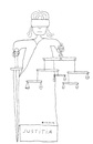 Cartoon: Justitia (small) by Müller tagged justitia,rights