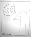 Cartoon: NÖ (small) by Müller tagged nö