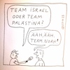 Cartoon: Team Noah (small) by Müller tagged israel,palästina,noah