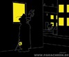 Cartoon: Nachtwächter Staat (small) by tiefenbewohner tagged staat,nsa,überwachung,abhören,privatsphäre,nacht,dieb